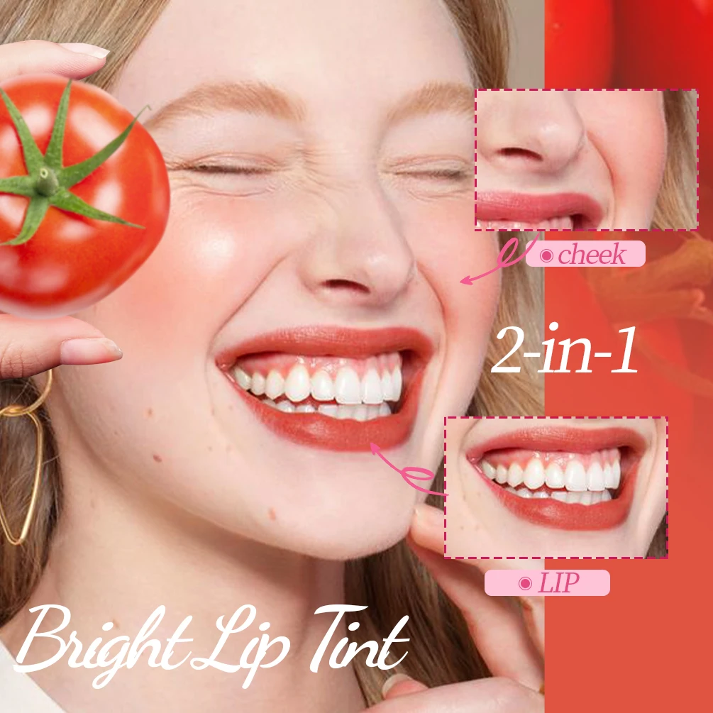 1pc Mirror Water Lip Glaze High Gloss Moisturizing Sexy Red Lip Tint Lipstick Makeup Longlasting Color Non-stick Cup Lip Gloss