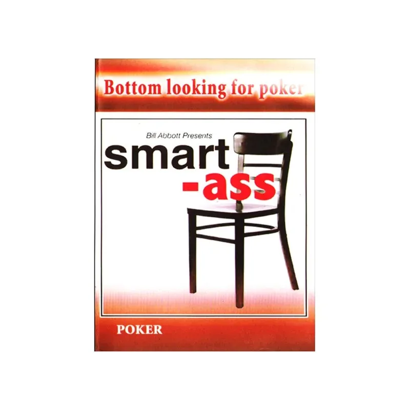 Smart Ass (Gimmick and Poker Cards) By Bill Abbott Card Magic Tricks For Professional Magicians Stage Illusion Accessories