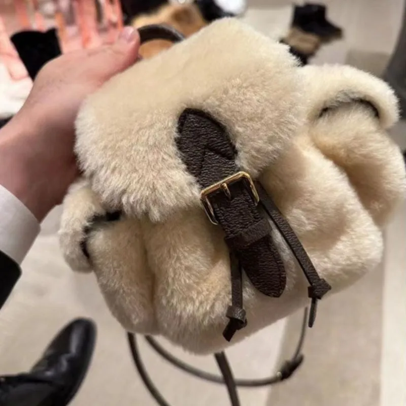 حقيبة ظهر JIAERDI ريترو من القطيفة للنساء على الطراز الياباني بأزرار جلدية مدمجة لطيفة حقيبة ظهر للسيدات على الموضة للتنقل Mochilas Mujer