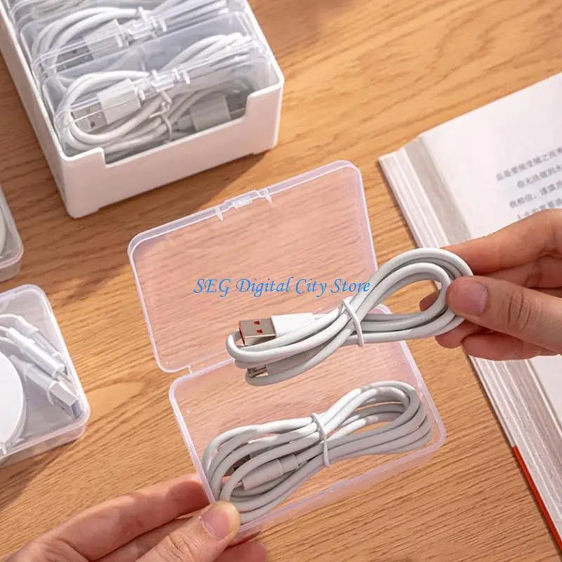 U75B Multipurpose Wire Holders Case Charging Cable Organizers Management Box
