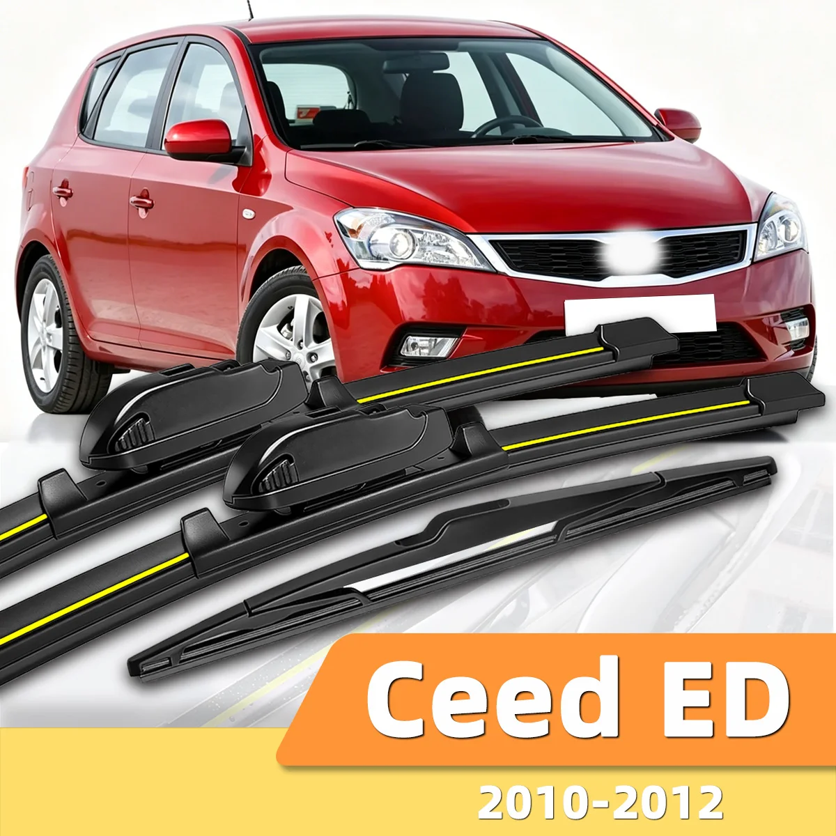 

Suitable For KIA Ceed ED 2010-2012 Front And Rear Windshield Wipers Durable Accessories For Car Windshields 2010 2011 2012