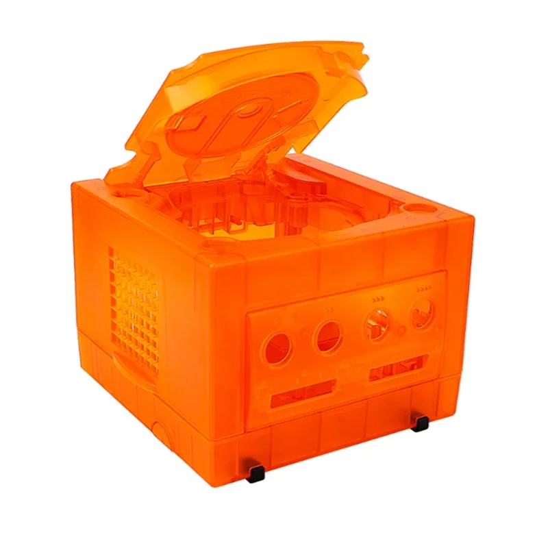 8 Farben Klare Hülle für Gamecube NGC Retro-Konsole Ersatzgehäuse Transparente Abdeckung DOL-001 DOL-101 – Detail 3