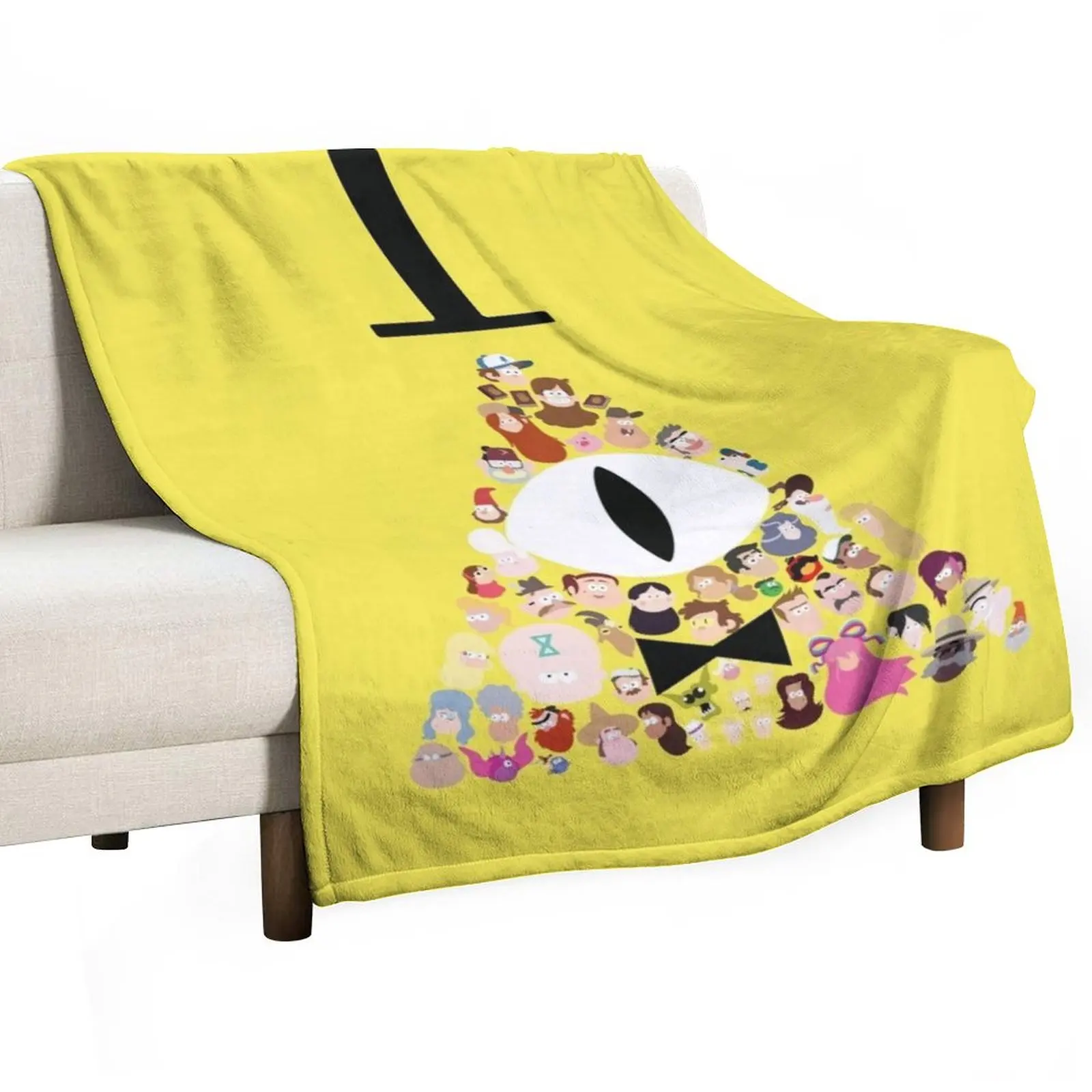 Gravity Falls Characters Throw Blanket manga Soft Camping Multi-Purpose Blankets