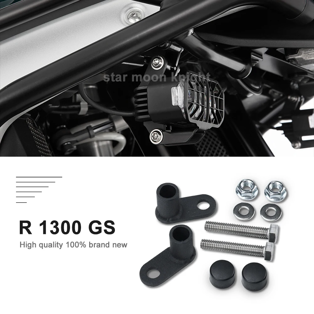 Spotlight Bracket Fog Lights Auxiliary Brackets For BMW R1300GS R 1300GS Motorcycle Relocation Console Additional Light Mounting