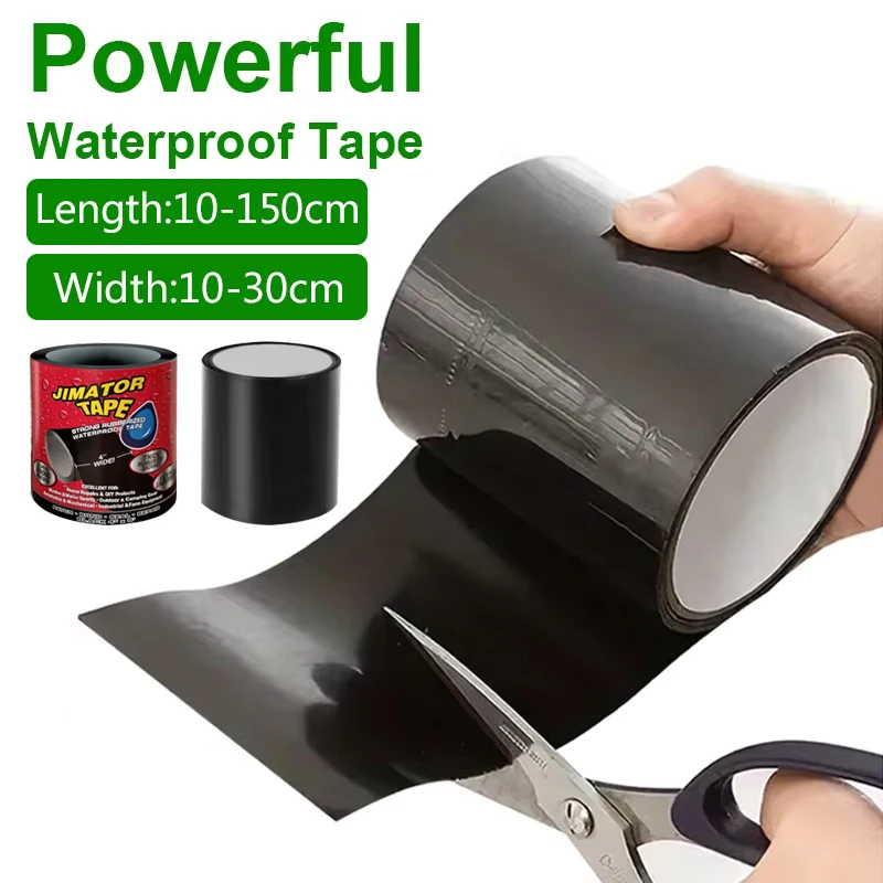 10cm-150cm Super Glue Waterproof Tape Outdoor Gardens,Kitchen,Bathroom,Pipes Bucket,Water Pipes Sealing Repair
