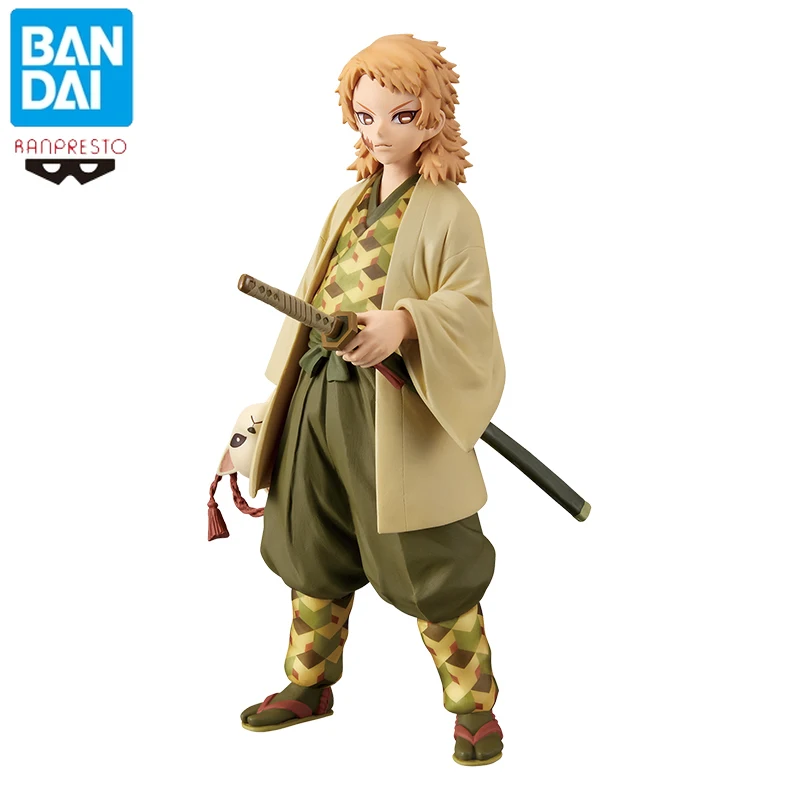 Bandai Anime Banpresto Demon Slayer Sabito Exquisite craftsmanship Toys Action Figure Anime Figure Model HolidayGift 1:144 16cm