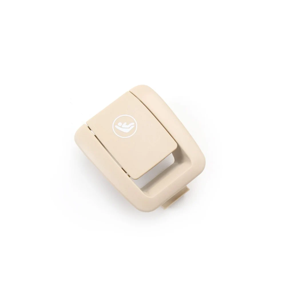 Rückseitiger Kindersitz-Sicherheitsanker Isofix-Abdeckung für BMW 5er Serie 2018-2020 G30 G30 LCI 52207451008 Schwarz Weiß Moka Cognac Beige – Detail 7