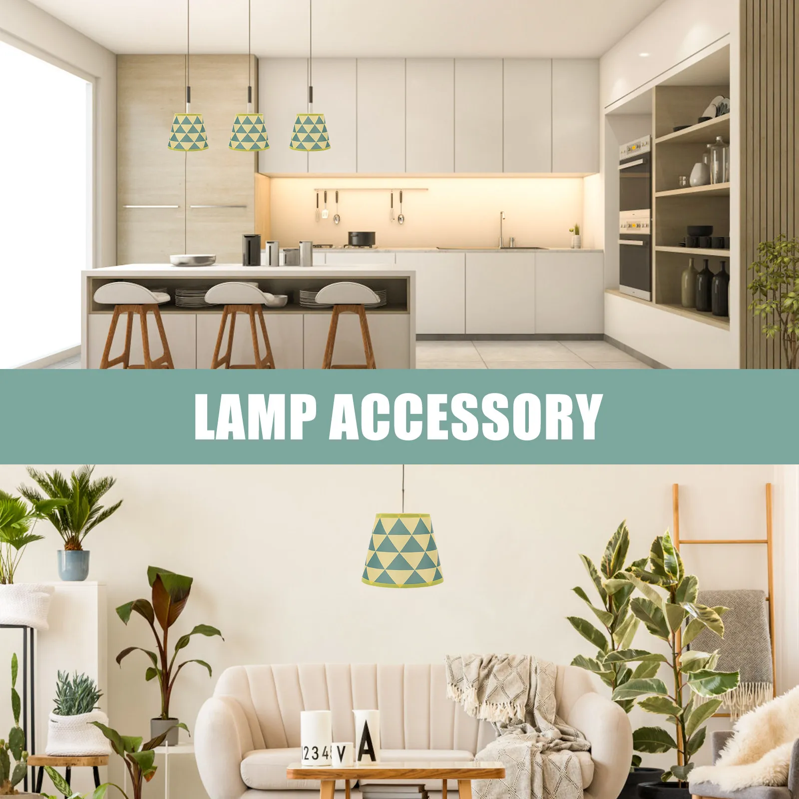 

1Pcs Cloth Lamp Shade Lightweight Breathable Fabric Ideal for Living Room Bedroom Study Lamp Replacement Modern Elegant Light