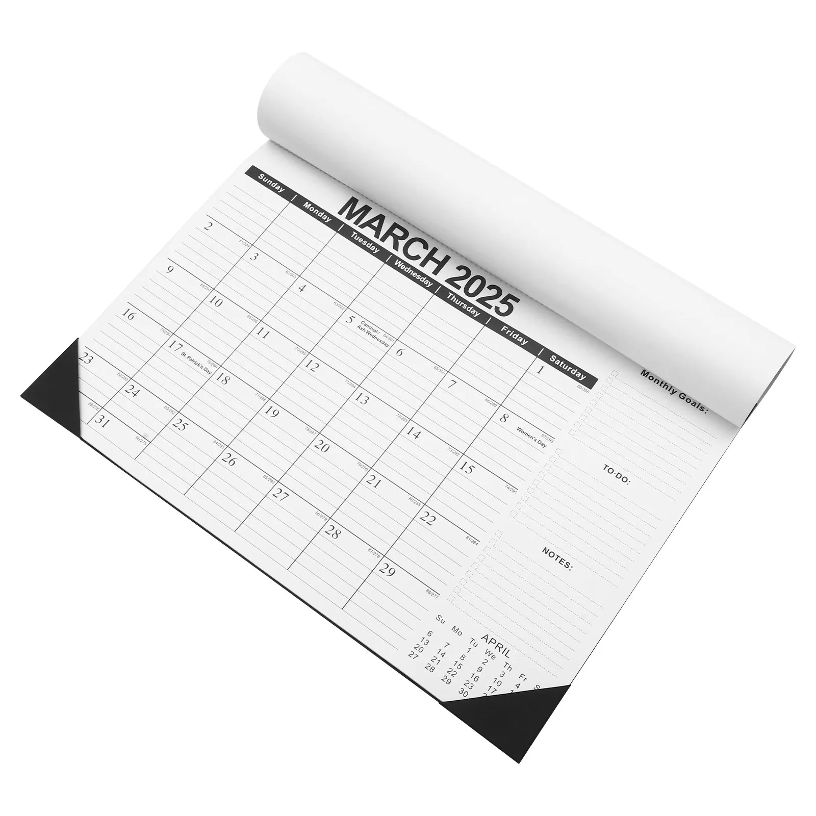 

Настенный календарь на каждый день, прозрачный, английский, ежемесячный, с рамкой, для офиса