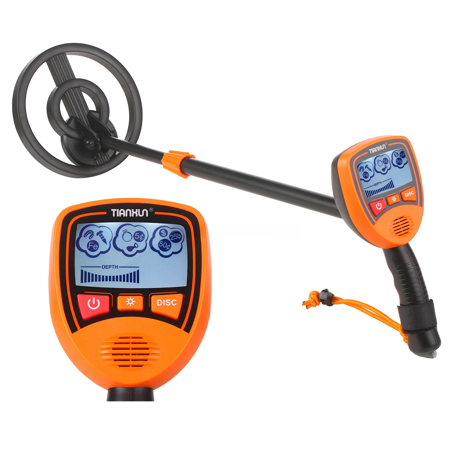 Gold metal detector For MD-1012 kids metal detector for underground gold detector