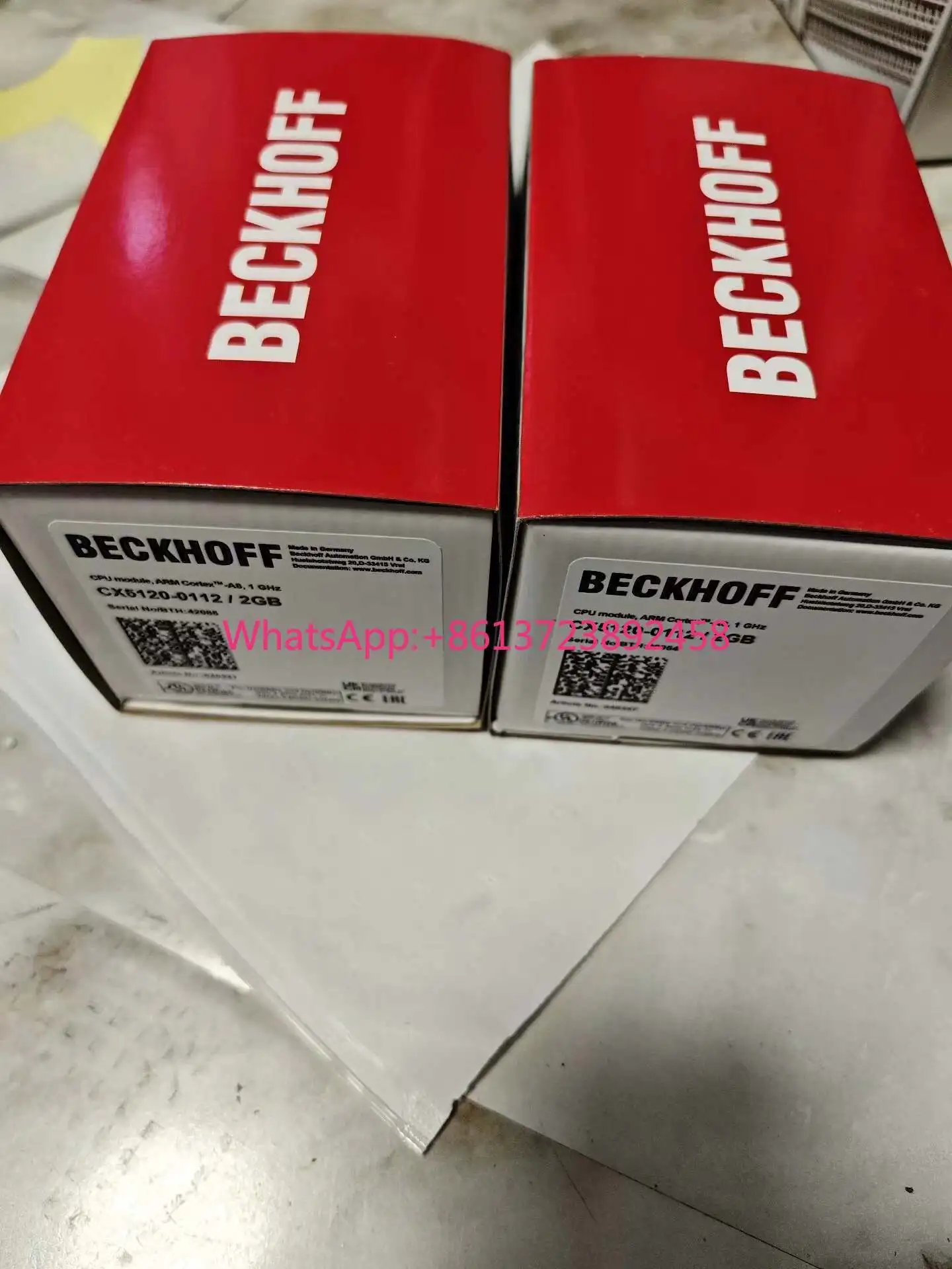 Beckhoff CX5120-0112, fully packaged physical picture