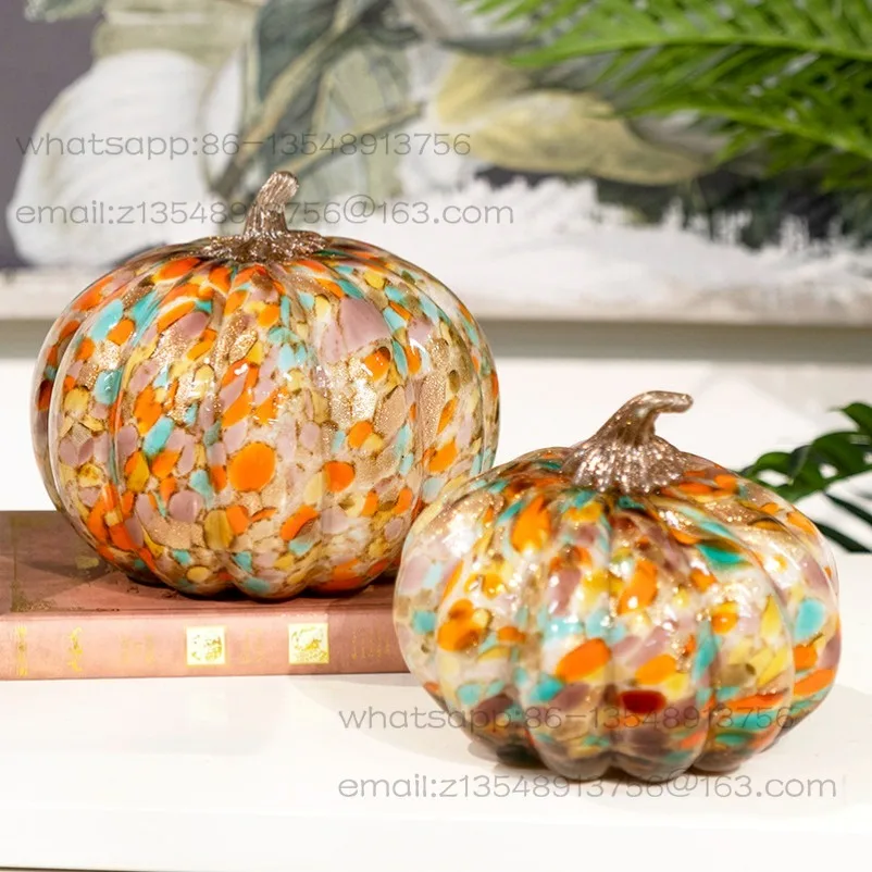 light-luxury-desktop-glazed-ornament-high-end-wine-cabinet-living-room-tv-cabinet-entrance-pumpkin-ornament-home-decoration