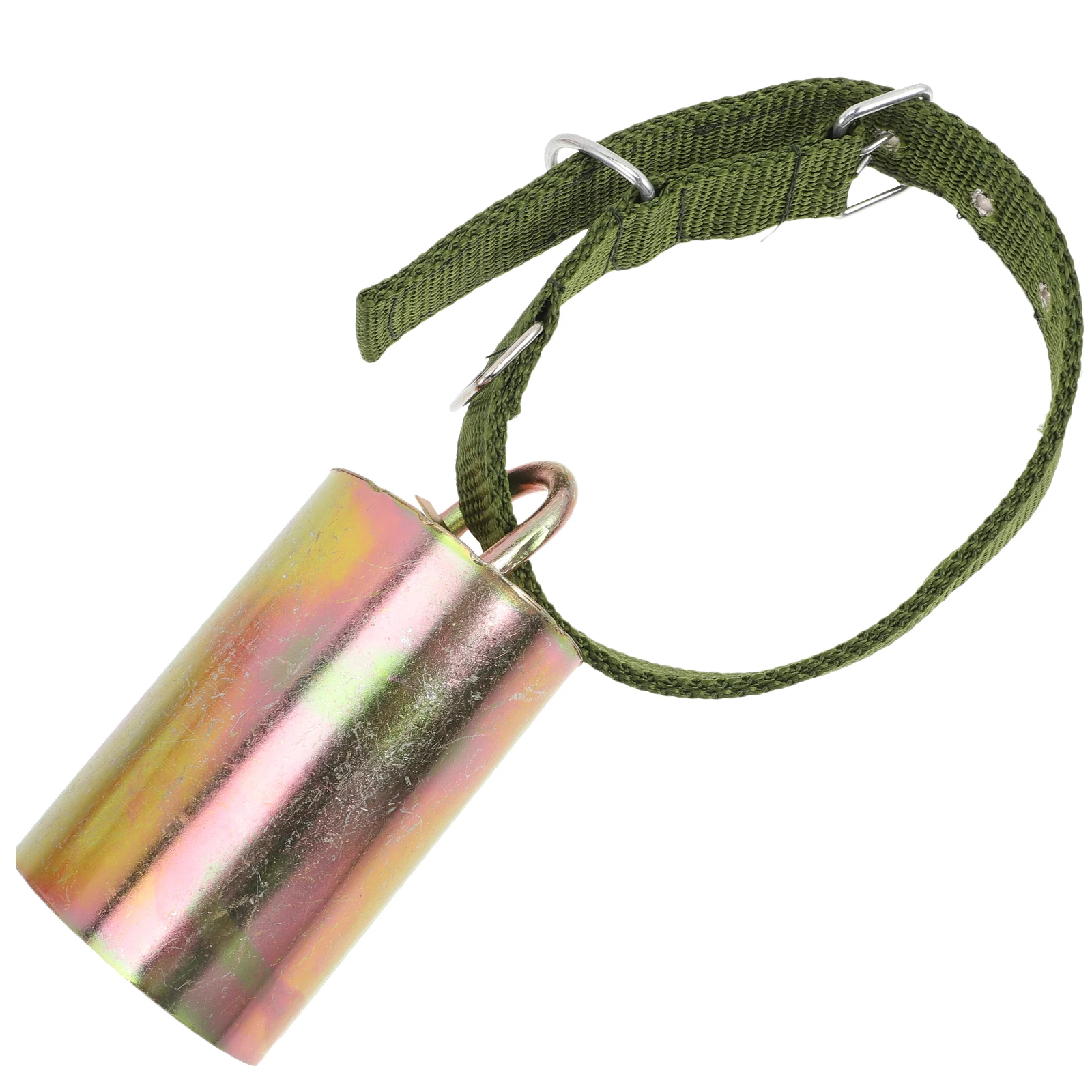 

Grazing Bells for Cattle Sheep Pets Small Galvanized Metal Cow Bell Rustic Vintage Large DIY Crafts Alarm Anti Lose Durable