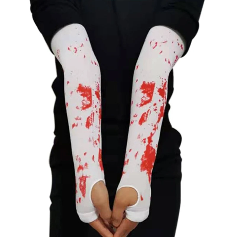 Conjunto hasta rodilla con manga nuevo estilo para mujer, Halloween, manga más cálida para brazo con