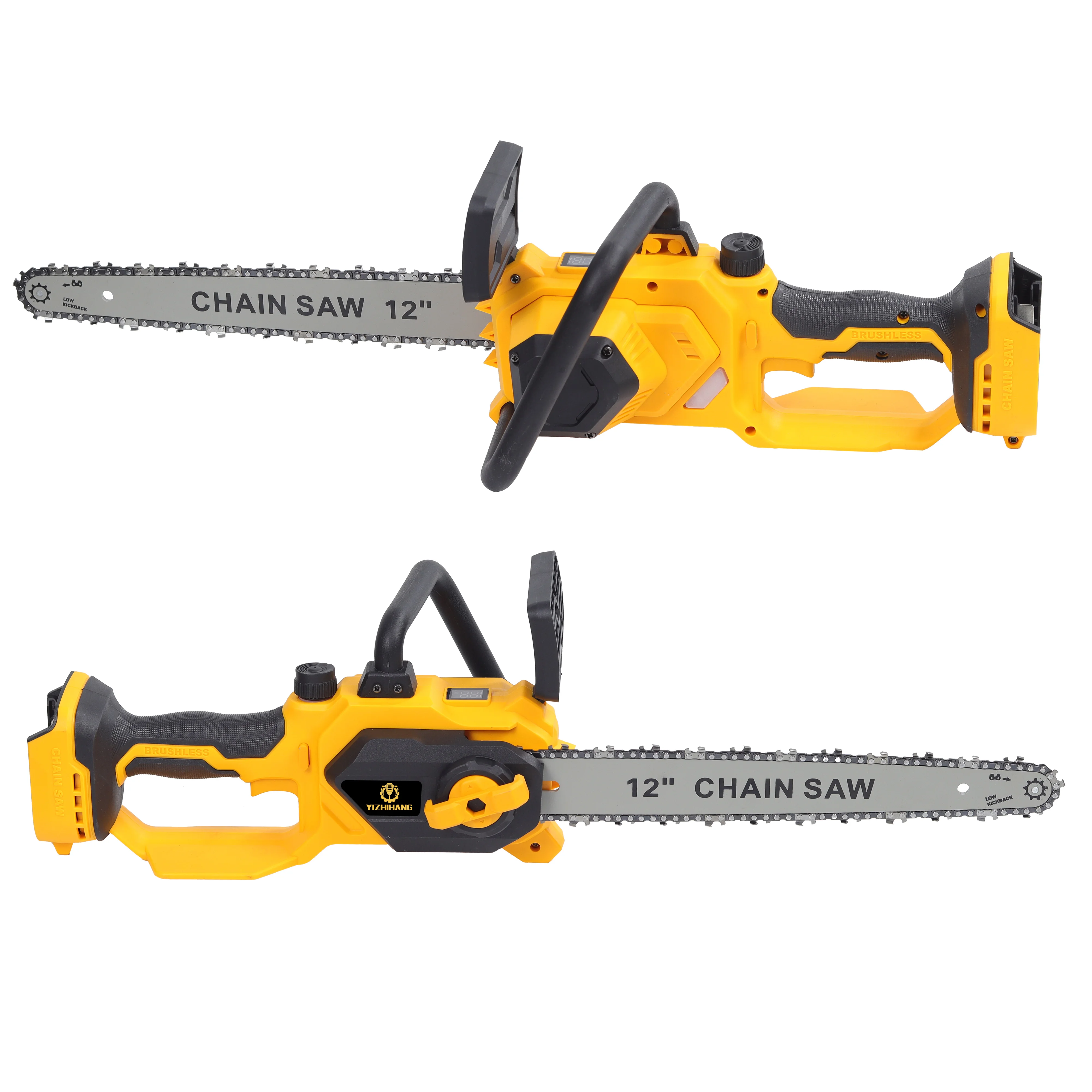 

ACS164 Professional 21V 12 Inch Brushless Battery Chain Saw Industrial Wood Cutting Machine Mini Cordless Electric Chainsaw OEM