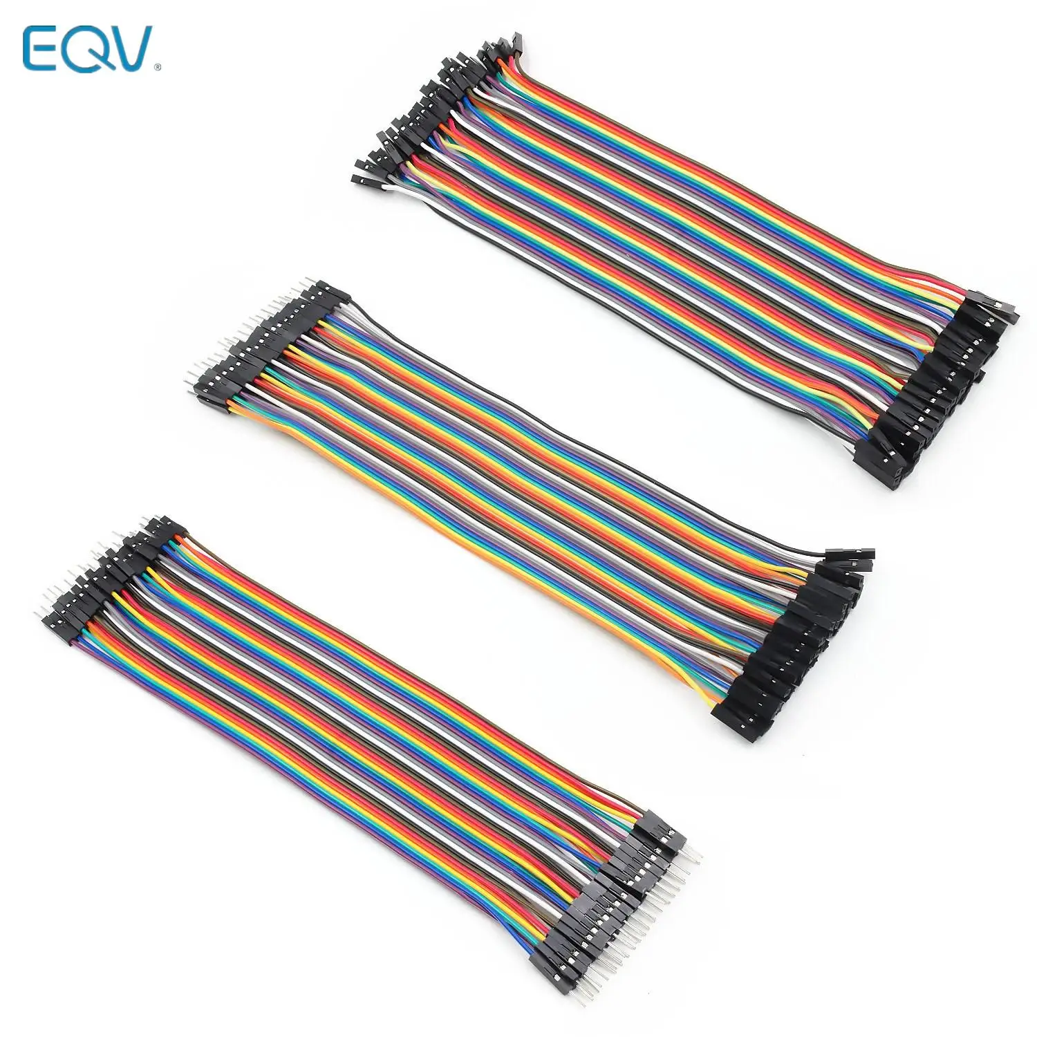 Dupont line 120szt 30cm męski do męskiego + męski do żeńskiego i żeński do żeńskiego przewodu połączeniowego Dupont do Arduino