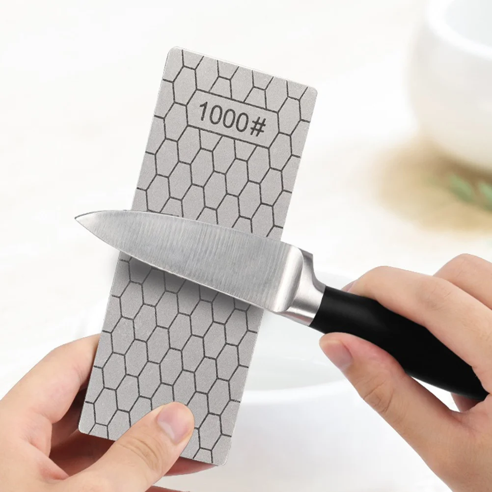 

Compact Durable Diamond Sharpening Stone Kitchen Knives Sharpener Easy to Use Long Lasting Tool Diamond Sharpening Stone