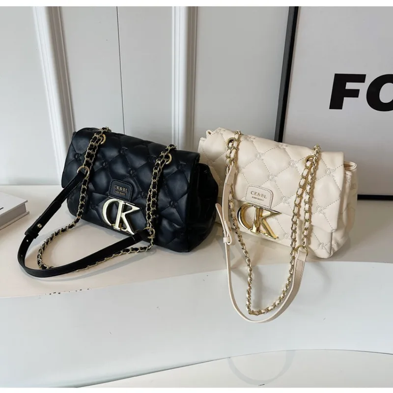 

‌ Стеганая сумка через плечо 2025 — легкая женская сумка через плечо и подмышки из искусственной кожи ‌