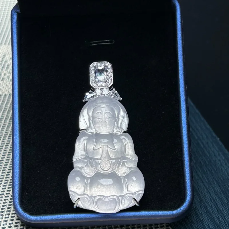 

Natural Quartz Rock Exquisite and Elegant Pendant New Chinese Style Men's Pendant