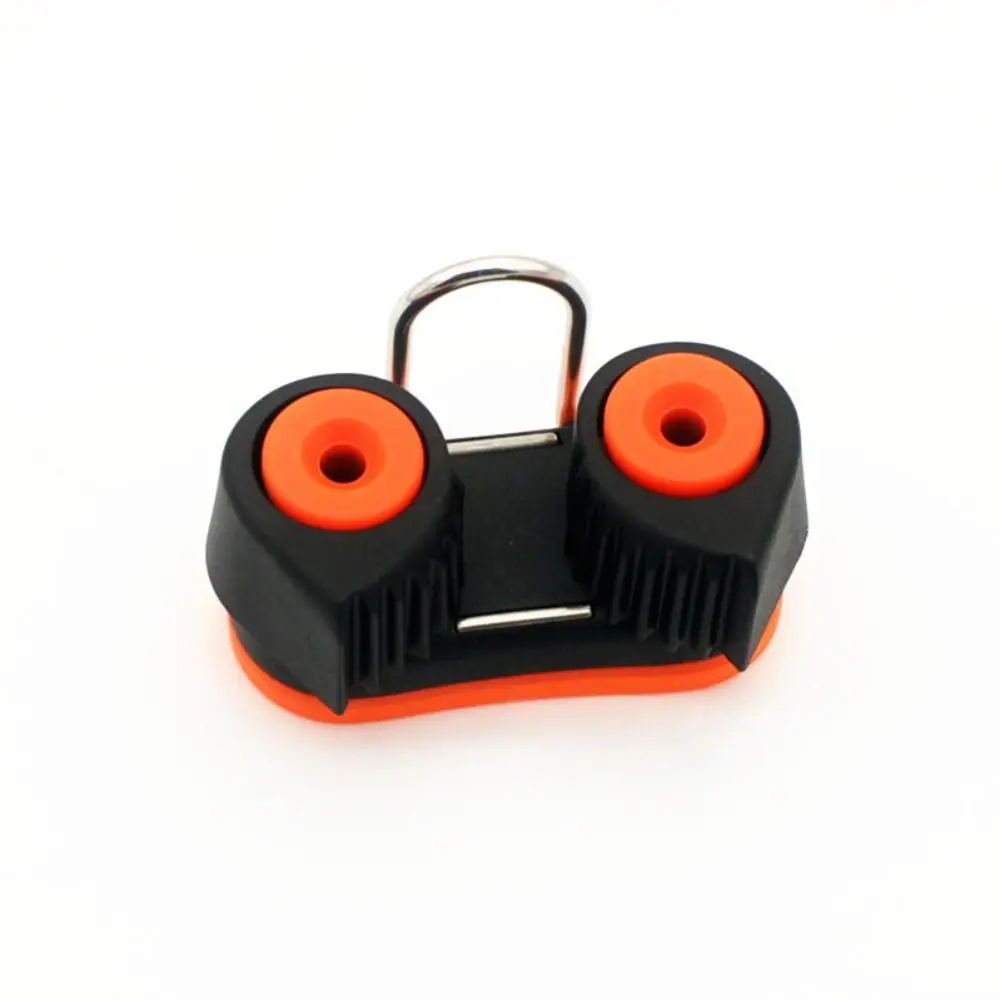 Durable Ball Bearings Nylon Rope Clamp Kayak Marine Hardware Fast Entry Cam Cleat with Leading Rings Boat Cleats