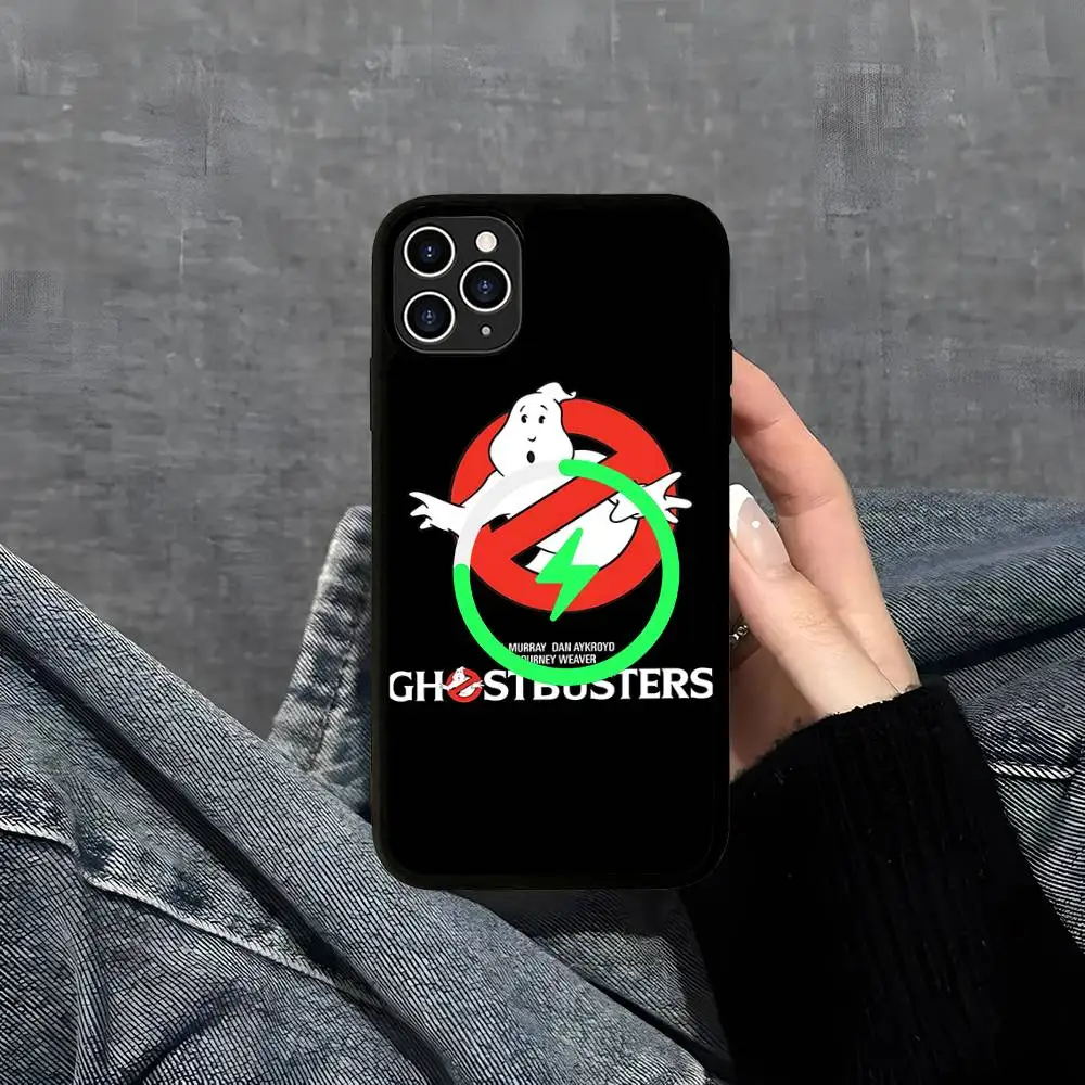 ゴーストバスターズ ブラックセル MagSafe 磁気式スマホケース iPhone 17 16 Pro Max 15 Plus 14 13 12 11 カバー