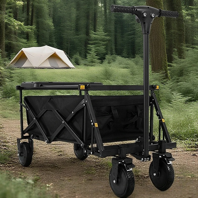 Electric camper, outdoor folding camper, picnic travel trolley