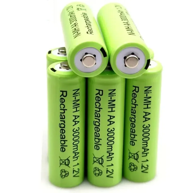 2023 New 1.2V 3000mAh Ni MH AA Rechargeable Battery Rechargeable Ni MH AA Rechargeable Toy Microphone