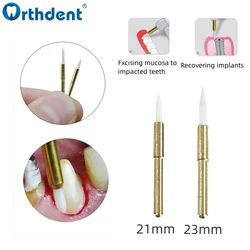 Dental Soft Trimmer Burs Ceramic Soft Tissue Gingiva Trimmer For Teeth Whitening Implant Surgical Tool Dentist Product 21mm 23mm