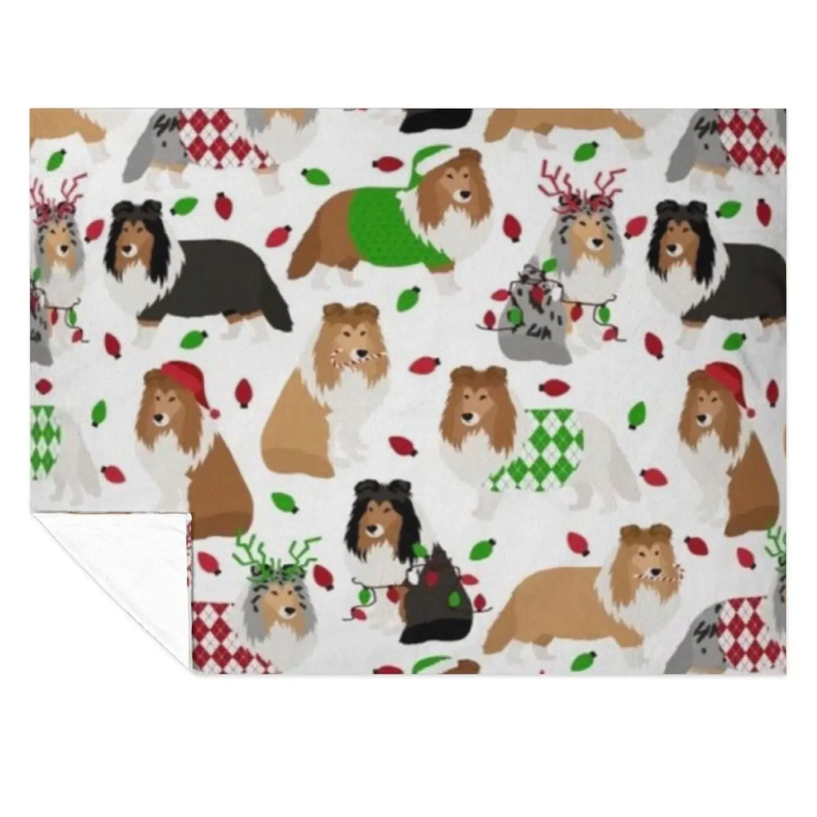 

SHELTIE Throw Blanket manga Personalized Gift Extra Large Throw decorative Blankets