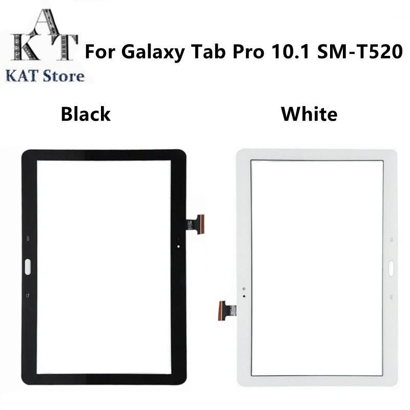 

10.1" For Samsung Galaxy Tab Pro 10.1 Inch T520 Touch Screen Digitizer Adheisve Front Glass Lens Panel Replacement Parts