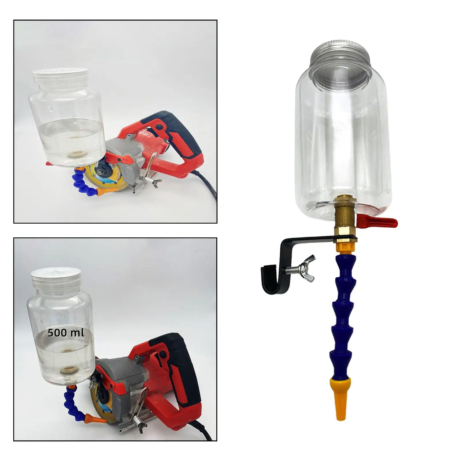 Cutting Machine Water Spray Device Lightweight Easy Install Marble Machine for High Speed Metal Cutting Milling Cooling Drilling