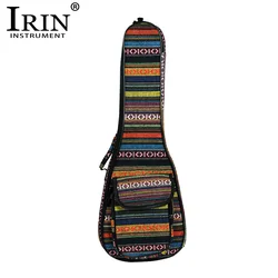 IRIN 23 Inch Ukulele Bag Waterproof Oxford Cloth Ukri Backpack Adjustable Strap Guitar Handbag String Instrument Accessories