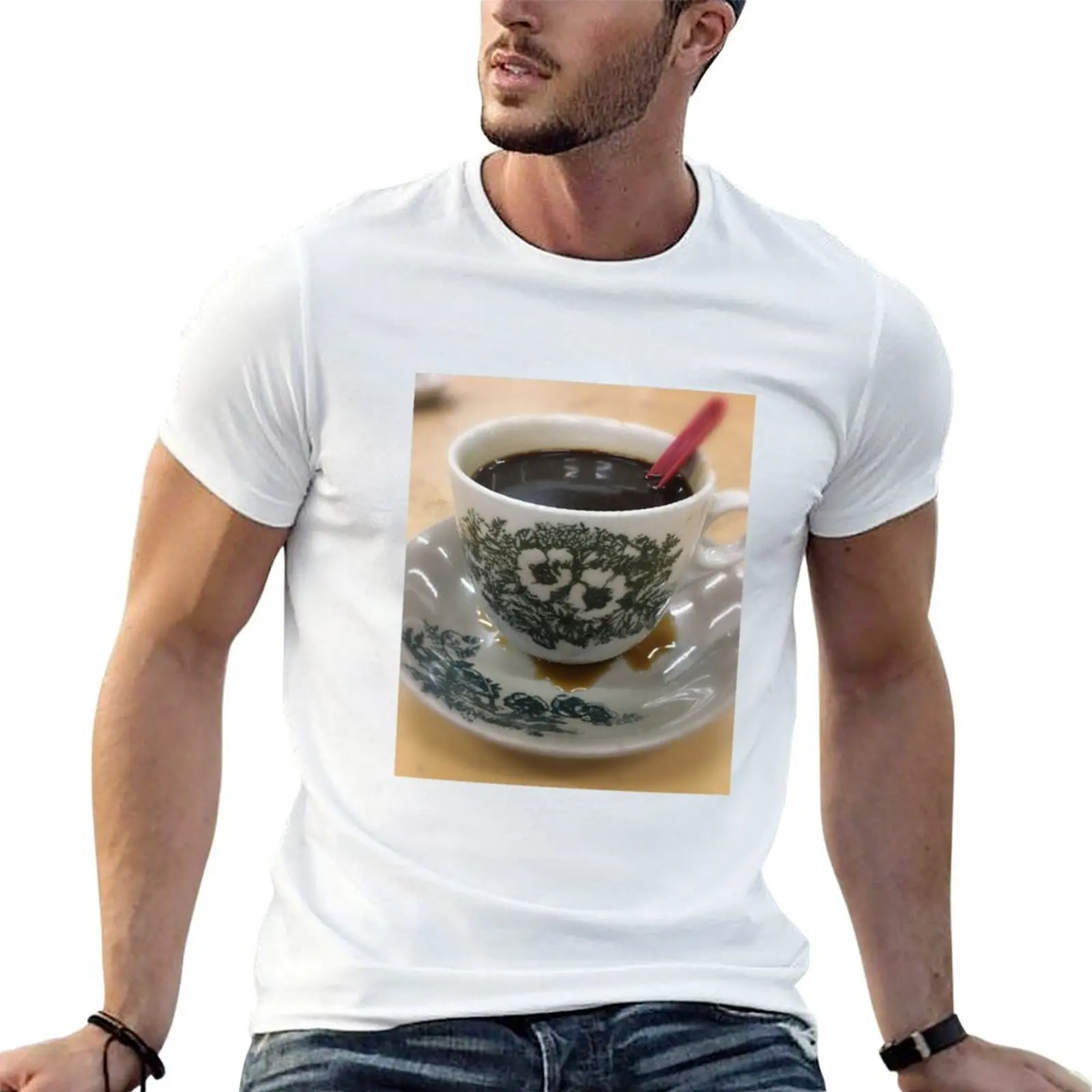 

Kopi T-Shirt t shirts for man cotton funny g man t shirts for men T-Shirt