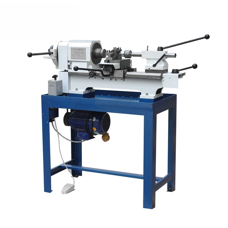 

Table lathe high-precision instrument car small lathe multi-function hand-pulled lathe industrial grade 0632 punching