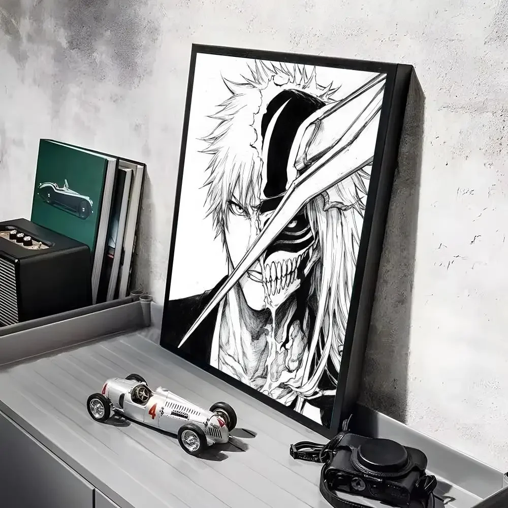 Anime B-Bleach Poster, dekorative Wandkunst-Aufkleber, Wandbild, Fotodruck für Zuhause, Wohnzimmer, Flur, Dekoration – Detail 14