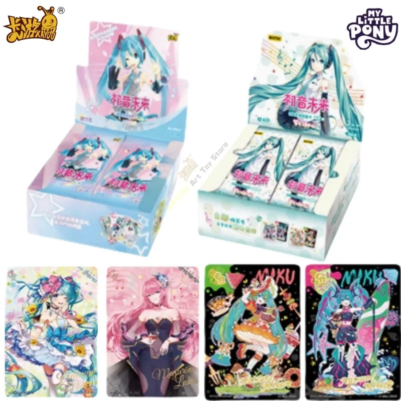 

KAYOU Genuine Hatsune Miku Card Charm First Sight Bag Dreamy Sweetheart Princess Collection Card Toys Gifts Original Box
