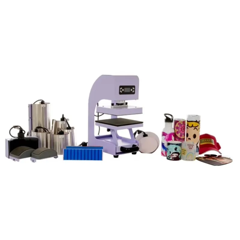 Beautiful Multifonction 5 In 1 Combo Heat Press Machine 20*20cm