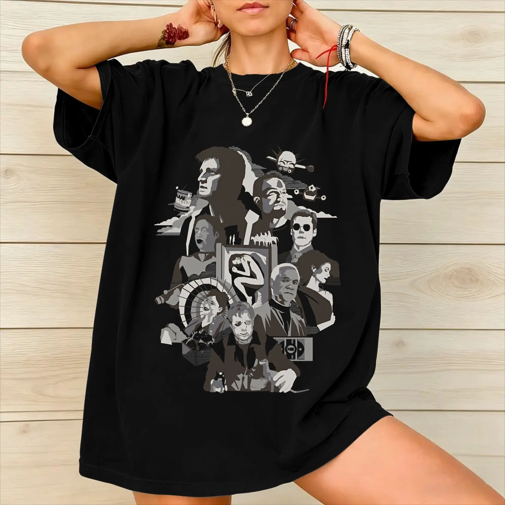 Firefly TV Series Tee Shirt for Men Women Graphic Printing T Shirts  Cotton Clothing
