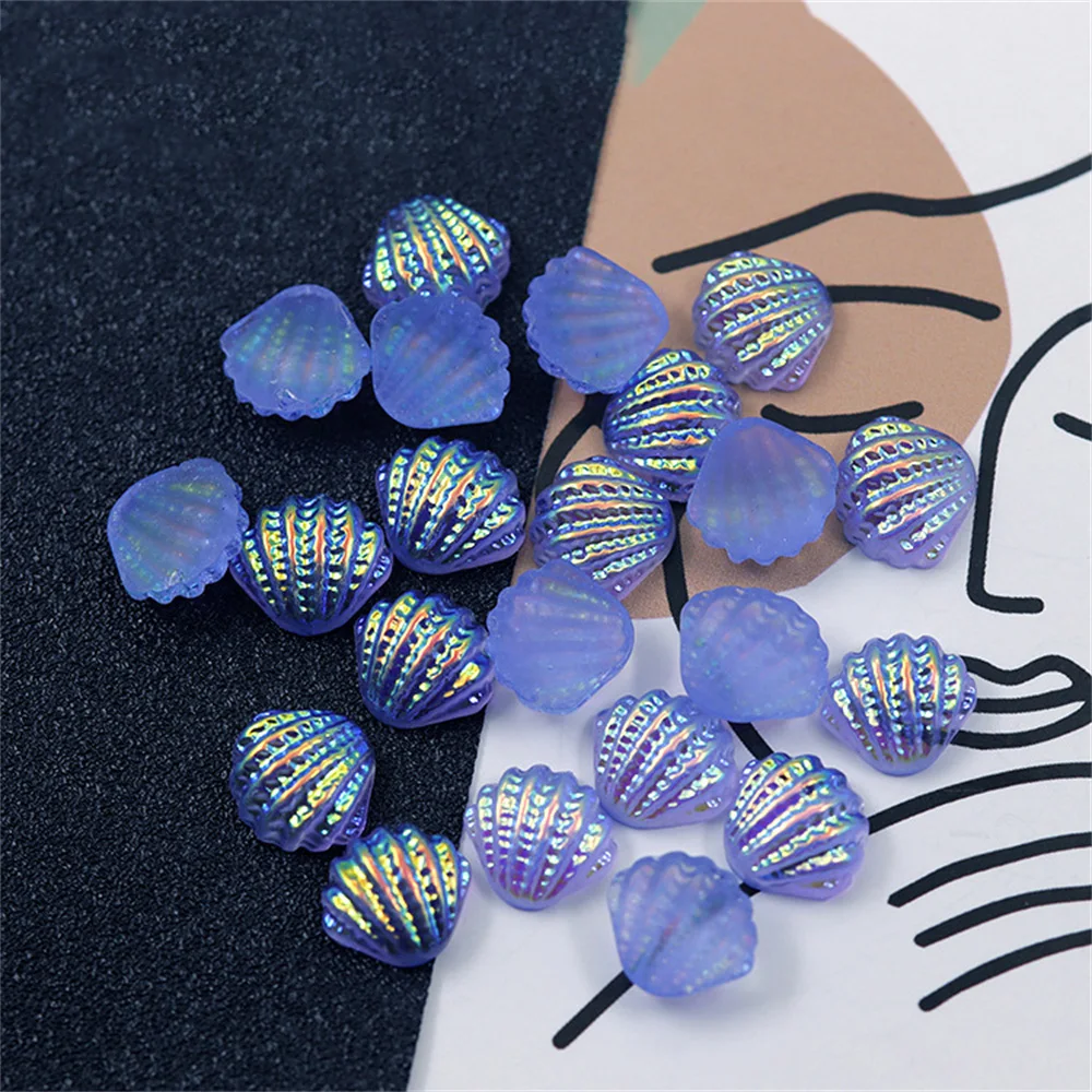 20st Zeemeermin Nail Steentjes 3d Zomer Oceaan Serie Aurora Heldere Witte Schelp Nagel Decoratie Diy Kawaii Nagel Accessoires