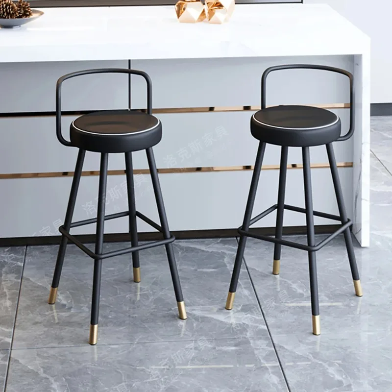 

Set Of 4 Nordic Bar Chair Simple Living Room Designer Kitchen Bar Chair Classic Modern Sillas Para Comedor Home Furniture