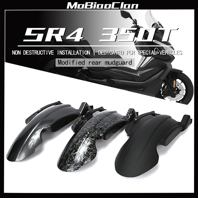 

For VOGE SR4 MAX350 LX350T-5 350T Max 350 Accessories Motorcycle Mudguard Rear Fender Mud Flap Splash Guard Tire