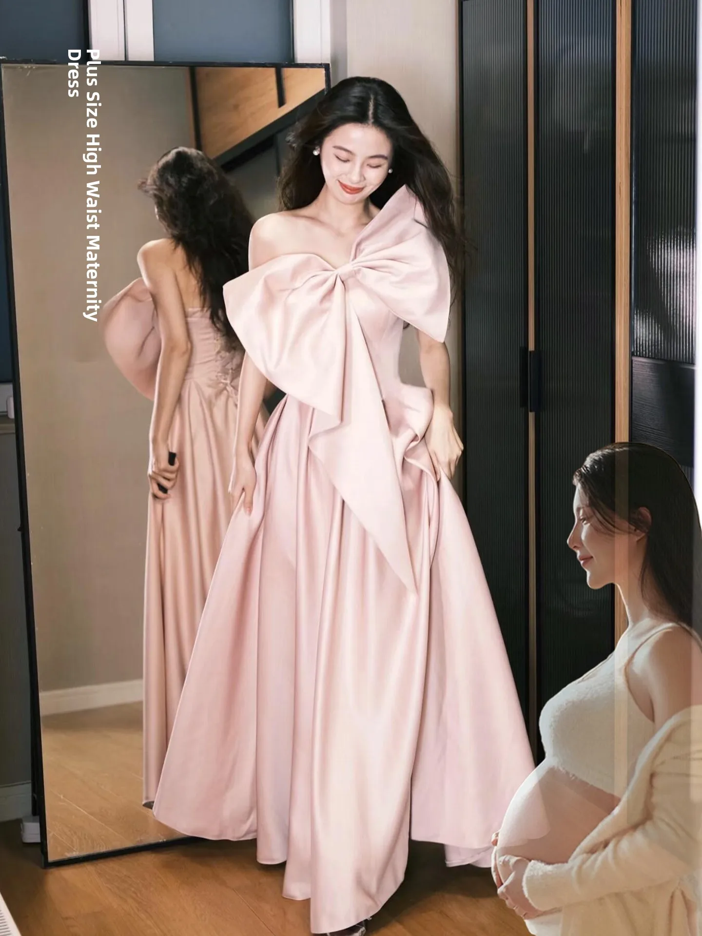 

Princ Sle Wedding Dr for plus Size Women Knot Bridal Gown Long Evening Dr for Engagement And Banquet