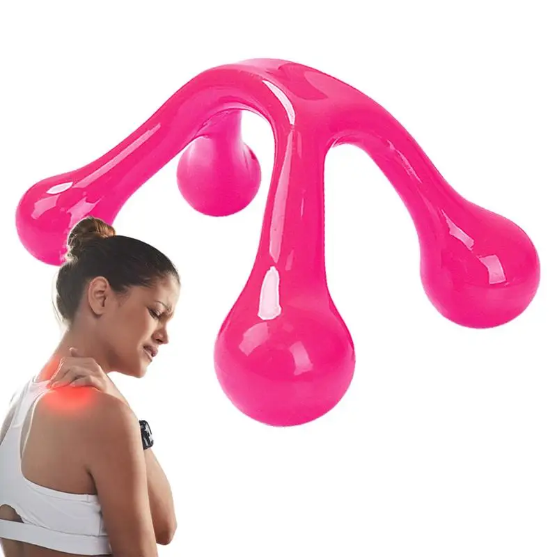 Handheld Arch Massager Health Arch Massage Tool Health Massage Tool Bow-Shaped Hand Held For Back Relief Portable For Women And