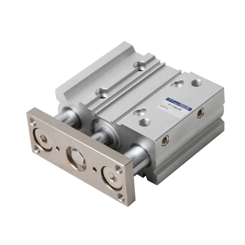 MGPM25-20/25/30/40/50/75 /100 Thin Type Three-rod Three-axis Double Acting Pneumatic Cylinder With Guide Rod Cylinder Bore 25MM