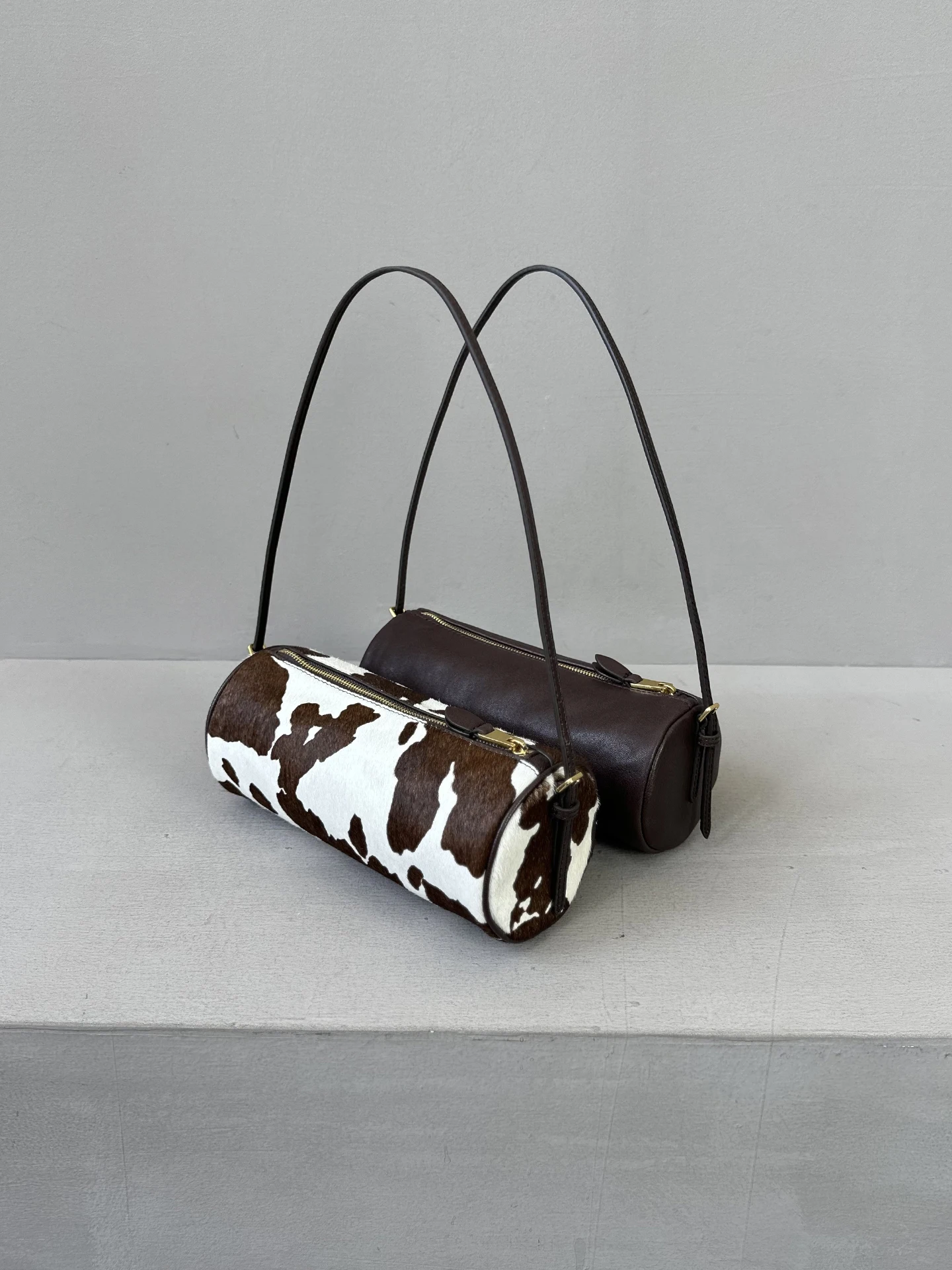 

Косая сумка через плечо в стиле ретро, женская сумка на одно плечо, подмышки, новинка 2025 года, сумка из дубленой воловьей кожи