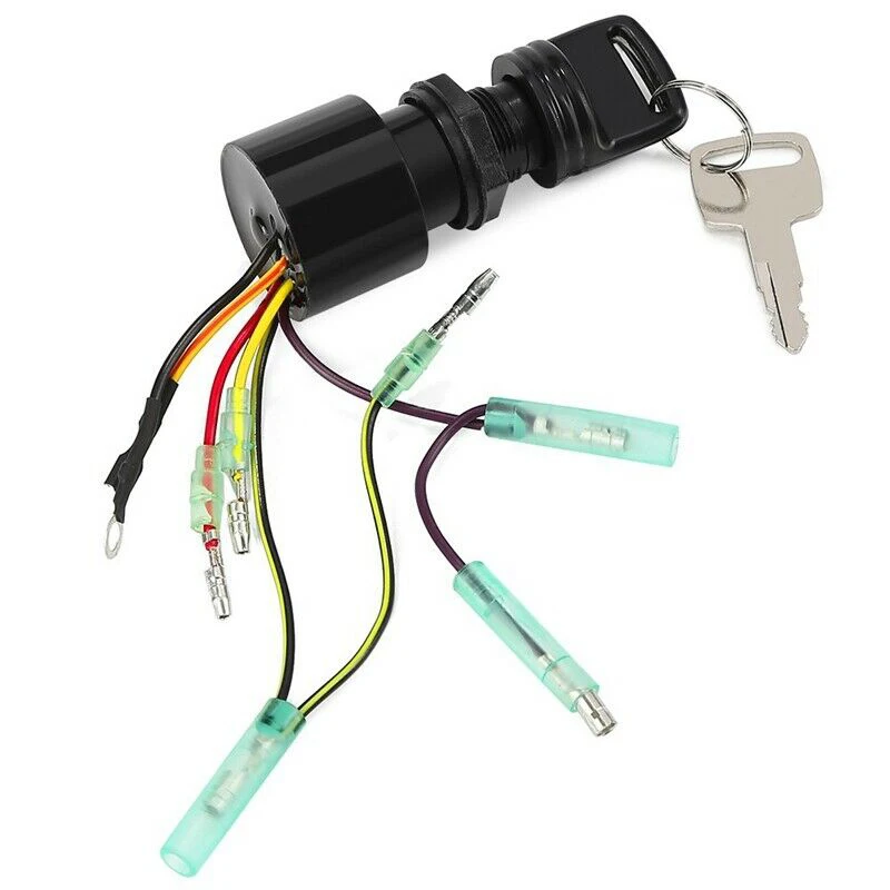 Boat Motor Ignition Key Switch For Mercury 3 Position Outboard Motors 87-17009A5