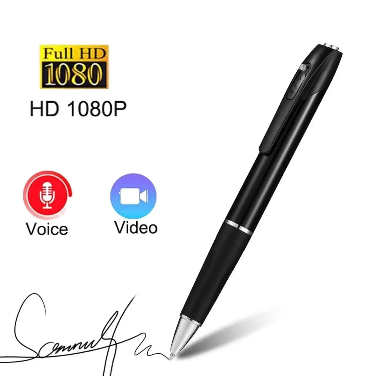 

Mini Video Camera Motion Digital Voice Recorder 1080P Voice Video Recorder Suitable for business meeting recording etc.