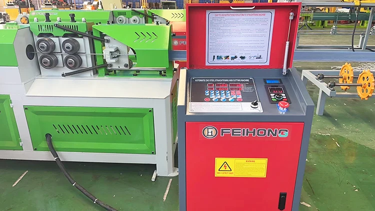 

Competitive Price Steel Bar Straightening and Cutting Machine for Rod Processing steel bar straightening machine customized