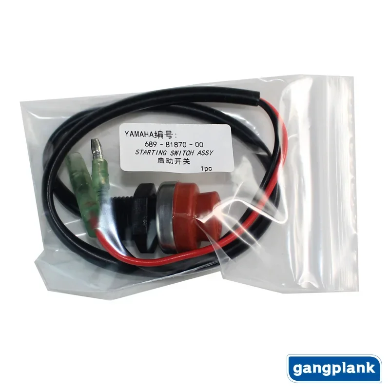 Outboard Motor Electric Start Start Switch Button 689-81870-00 for Yamaha