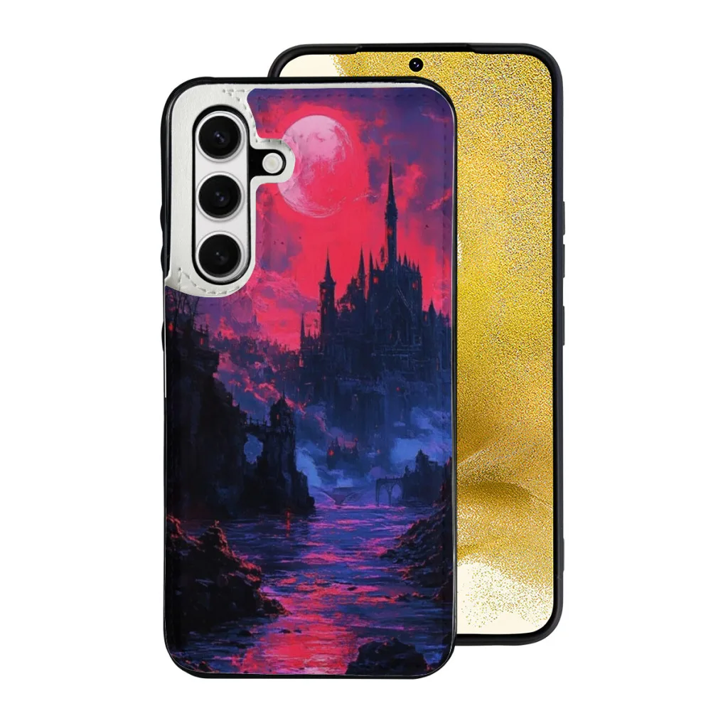 Scene inspired by the Anime Castlevania Samsung S24 Series Clamshell Phone Case,Galaxy S24,Galaxy S24 Plus,Galaxy S24 Ultra